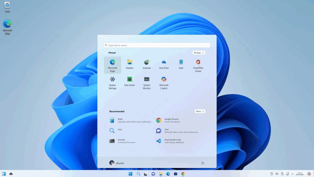 Wubuntu – 像 Windows 11 的 Linux系统